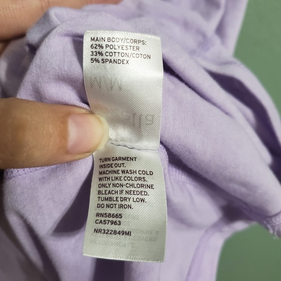 Zella Short Sleeve Ruched Athletic Scoop Neck Top - Picture 6 of 6